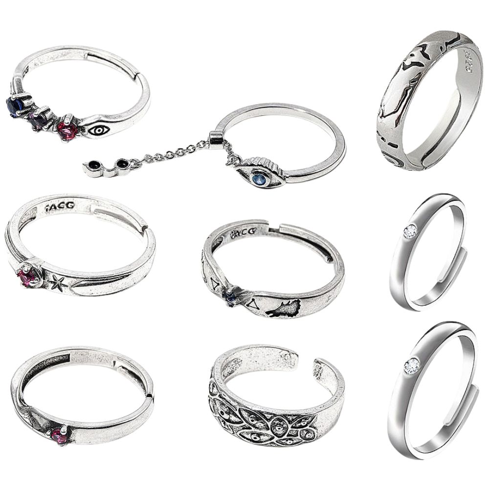 Men'S Accessories And Jewelry - Кольца в стиле аниме JJK, кольца