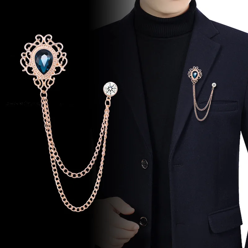 Men Accessories For Suit - Новая винтажная цепочка с кисточками и