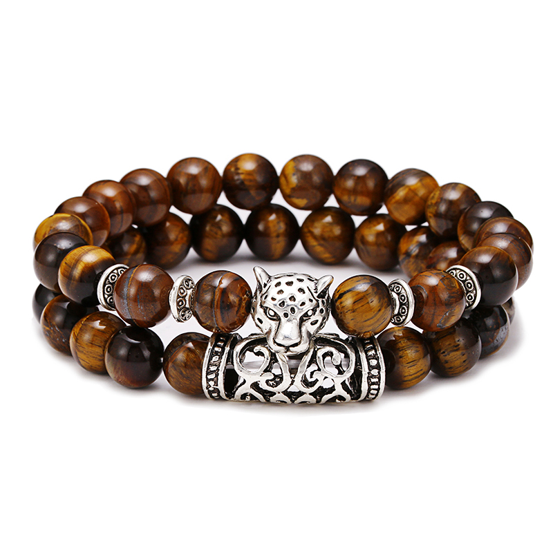 Men'S Vacation Accessories - Премиум 2 шт./компл., леопардовый бисер, мужская