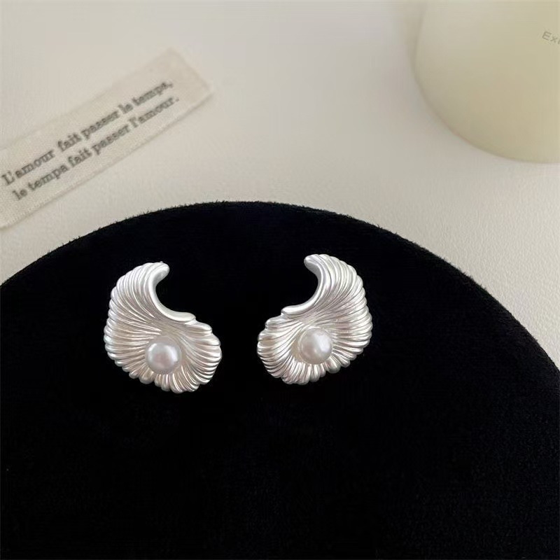 Men'S Vacation Accessories - Новые готические серьги-гвоздики в форме раковины,