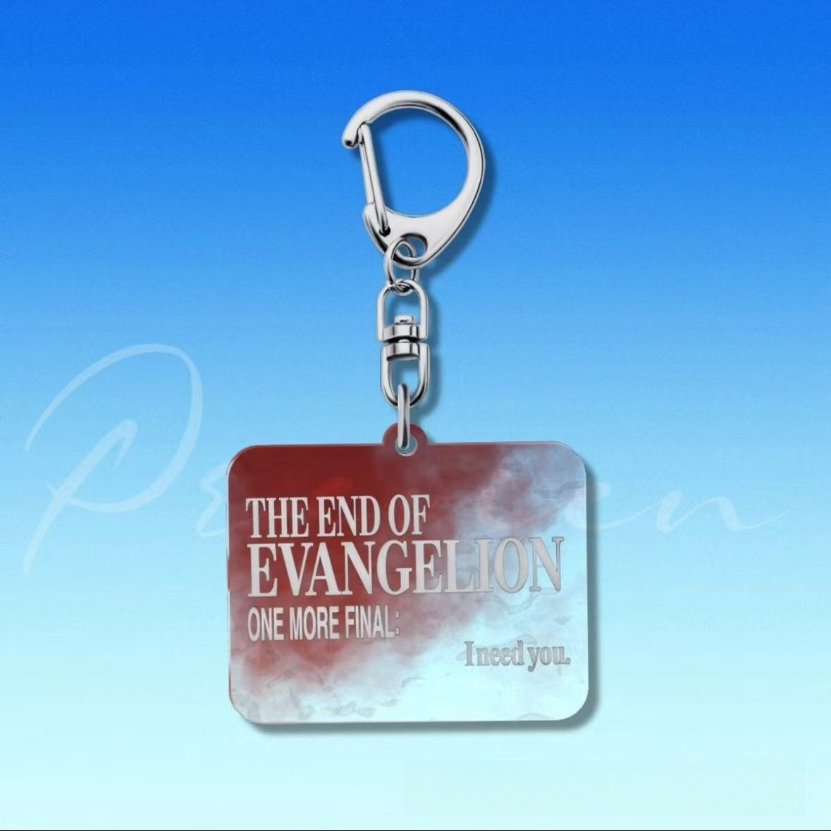Men Accessories Pendant - Акриловый брелок для ключей EVA Anime