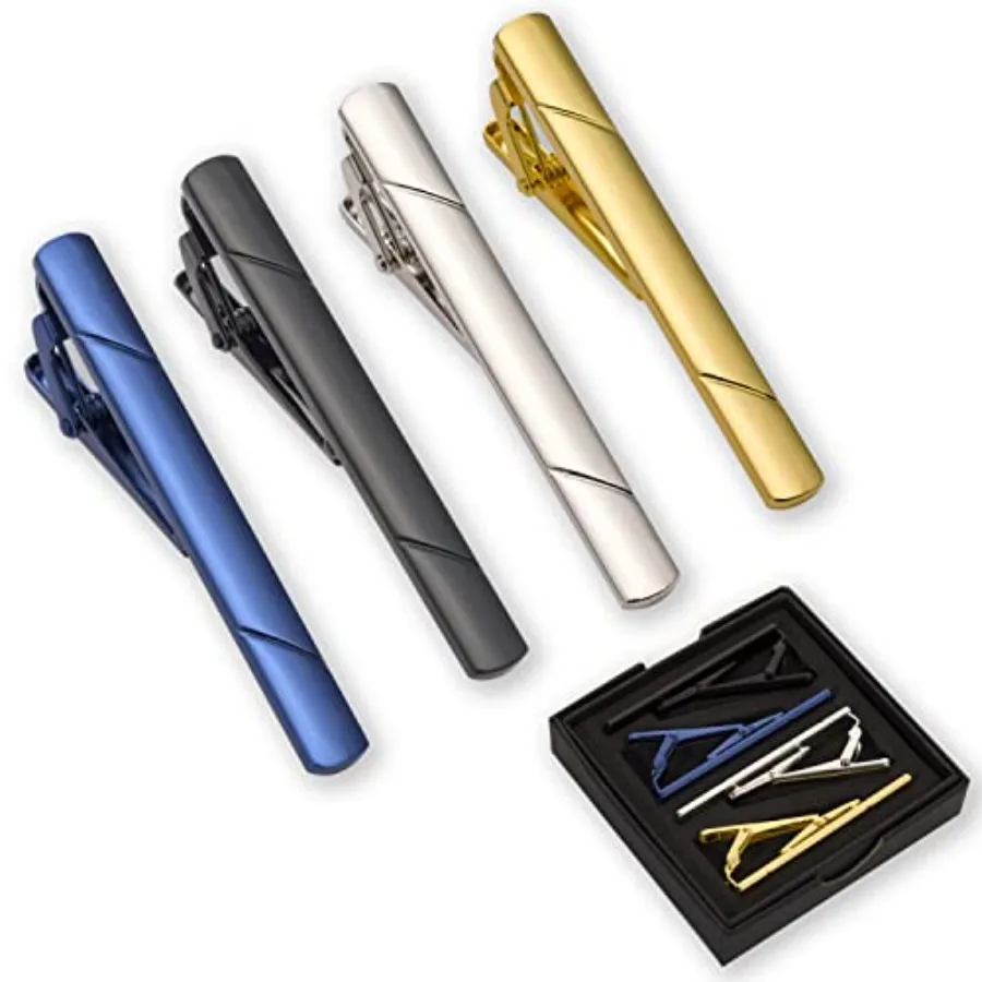 Men Accessories For Suit - Набор из 4 зажимов для галстука