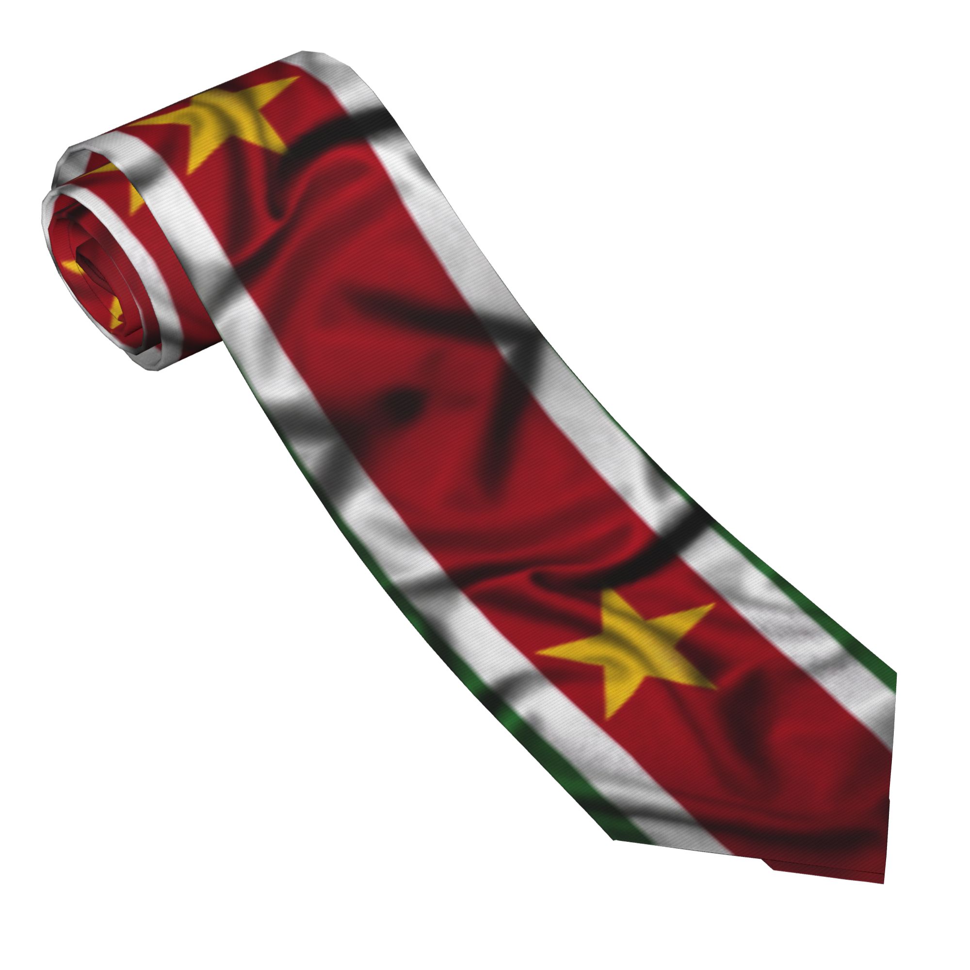 Men'S Accessories Gift Ideas - Галстук с флагом Суринама, деловой галстук,