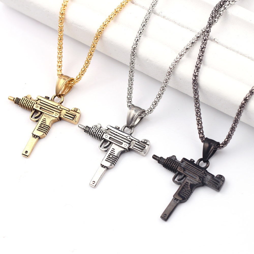 Кулон-подвеска в виде пистолет – обзор и цена Men Accessories Pendant