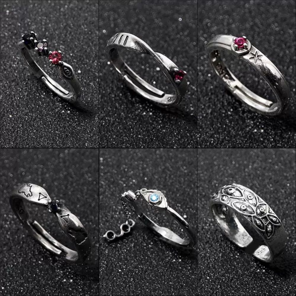 Кольца в стиле аниме JJK, коль – обзор и цена Men'S Accessories And Jewelry