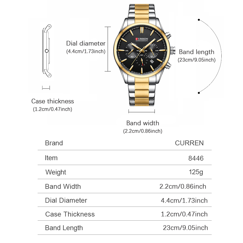 CURREN повседневные кварцевые  – обзор и цена Men'S Accessories And Jewelry